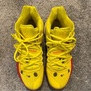 SpongeBob SquarePants Kyrie 5
Yellow and Athletic Sneakers